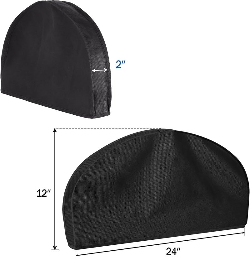 Zilink Breathable Shoulder Covers for Clothes Garment Cover Clothes Protectors for Hanging Clothes Garment Covers for Suit,Coats,Dress Closet Storage（Set of 15） - Image 2